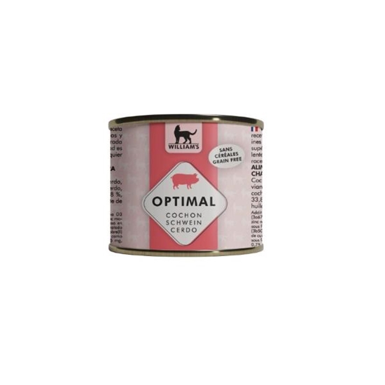 Picture of Williams Optimal Cat Food – Pork 200g